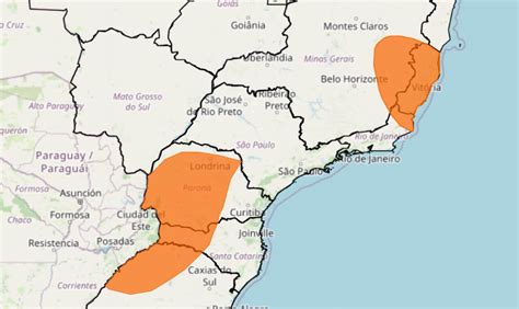 Alerta Laranja Para Tempestade Chuva Volumosa Raios E Ventania Em MG