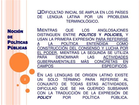 PPT Formación de Políticas Públicas PowerPoint Presentation free