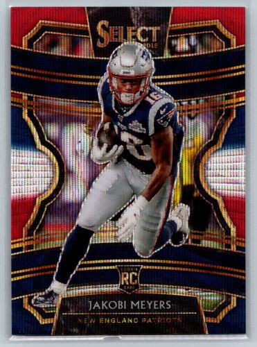 2019 Panini Select Concourse Tri Color Prizm 199 Jakobi Meyers 11