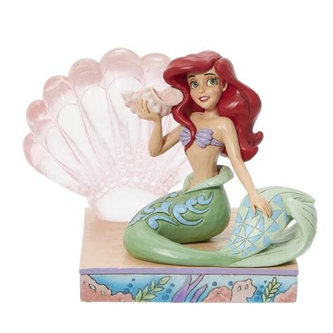 Figura Enesco La Sirenita Ariel Con Concha Por Lafrikileria