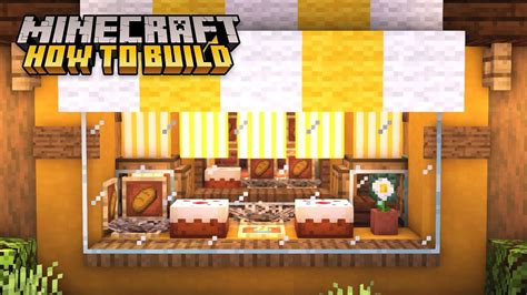 Minecraft How To Build A Bakery Part Interior Design Youtube