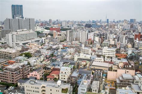 Paisaje Urbano De Tokio Con Los Rascacielos Fotograf A Editorial