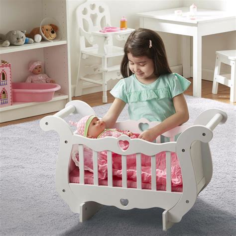 Wooden Doll Crib from Melissa & Doug - School Crossing