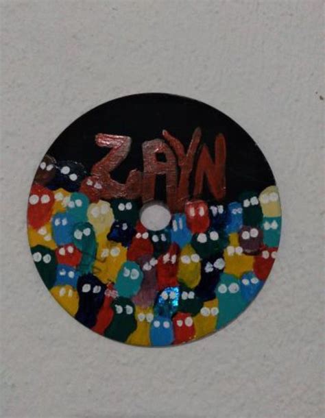 Zayn Malik Nobody Is Listening Painted CD