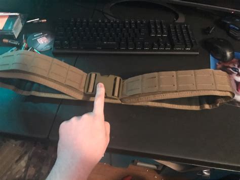 Sold Condor Lcs Gun Belt Laser Cut Molle Hopup Airsoft