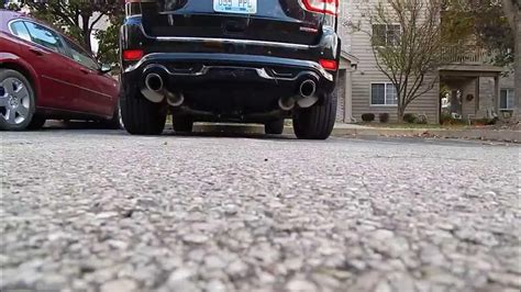 2012 Jeep Srt8 Corsa Exhaust Youtube