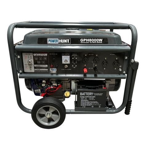 Generador Power Hunt GPH8000W Tepox Garden Y Campo