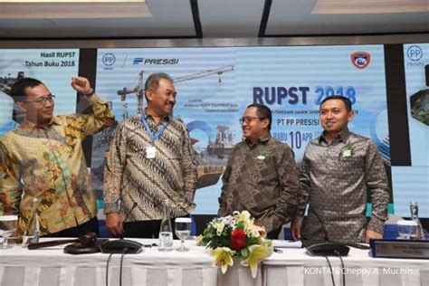 Pp Presisi Ppre Catat Kontrak Baru Rp Triliun Hingga Juli