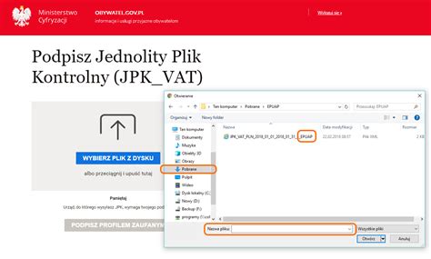 Jak podpisać Jednolity Plik Kontrolny JPK za pomocą Profilu Zaufanego