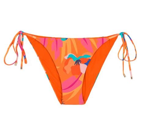 Partes De Abajo De Bikini Bottom Orange Bloom Ibiza Comfy