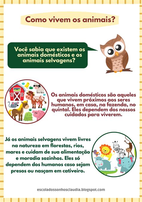 Plano De Aula Sobre Animais Para 1 Ano Bncc ROAREDU