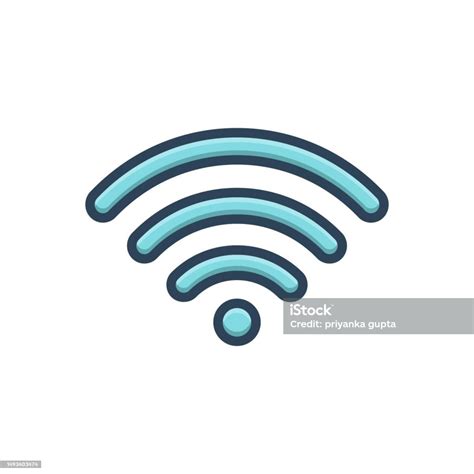 Wifi Signal Stock Illustration Download Image Now Computer Network