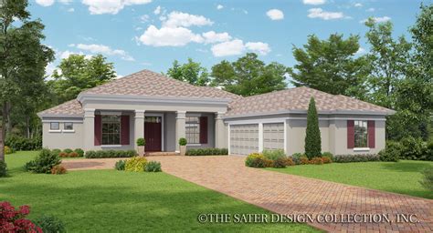 European House Plans | Sater Design Collection Home Plans