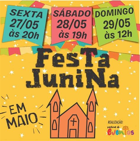 Festa Junina Após dois anos a festa Junina da Paróquia Bom Pastor