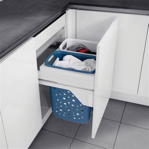 Hafele Pull Out Hamper 60 Hailo Laundry Area