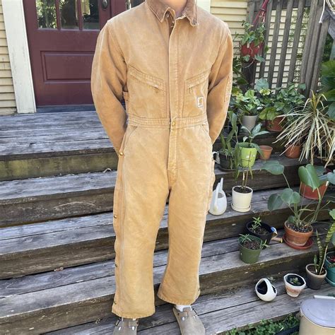 1993 Carhartt Coveralls Awesome Coveralls With The Depop