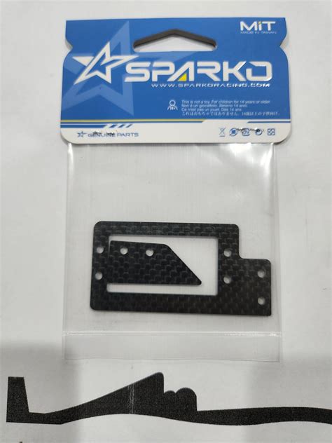 Sparko Racing Carbon Receiver Box Cover Automodels Indonesia