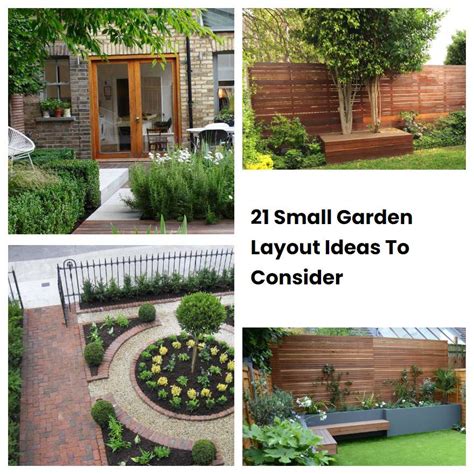 21 Small Garden Layout Ideas To Consider | SharonSable