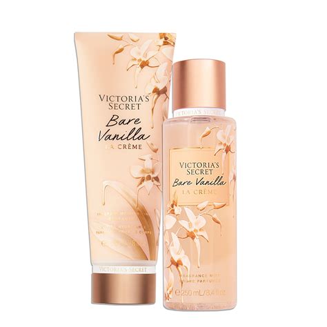 Victoria S Secret Bare Vanilla La Creme Fragrance Mist 250ml And Body