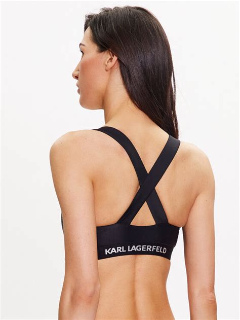 Karl Lagerfeld Bikini Oberteil W Schwarz Modivo De