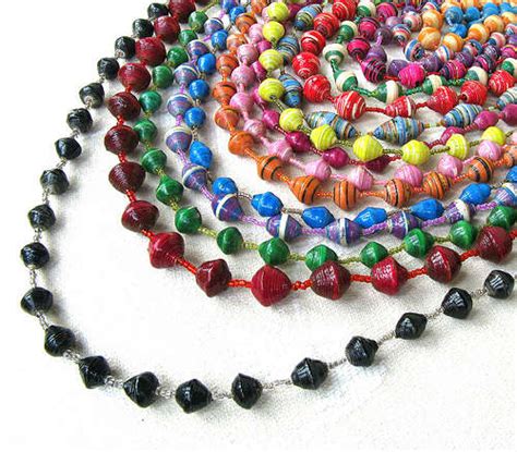 How To Make Paper Beads And Jewelry Tutorials The Beading Gem