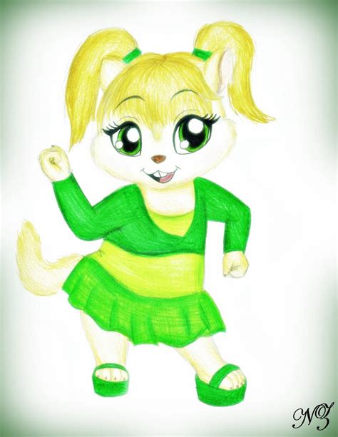 Eleanor the Chipette by NathyZim on DeviantArt