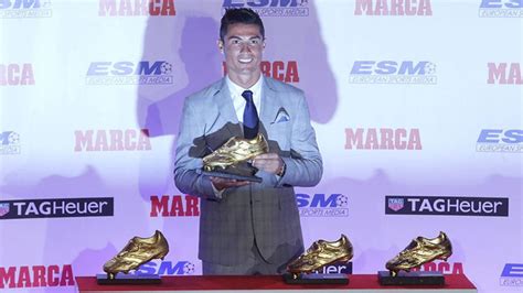 Cristiano Recibe Su Cuarta Bota De Oro