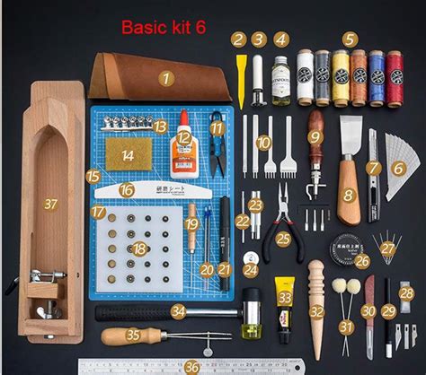 Outils Professionnels De Base Pour Lartisanat En Cuir Etsy France