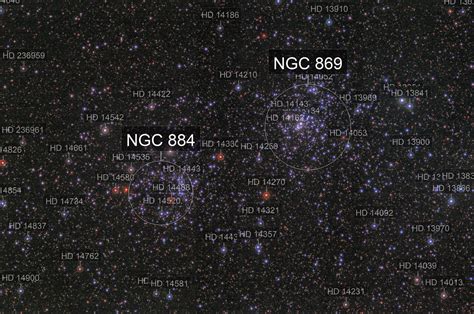 NGC 869 And NGC 884 The Double Cluster Alex AstroBin