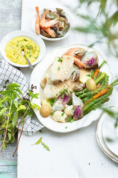 Recette A Oli Aux L Gumes De Printemps Sauce Aux Herbes Marie Claire