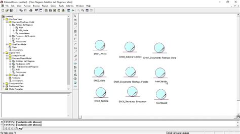 Ejemplo 01 Rational Rose Diagrama De Caso De Uso Del Negocio Otosection