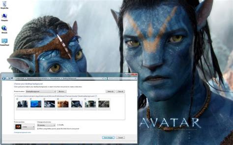 Avatar Windows 7 Theme - Download, Review, Screenshots