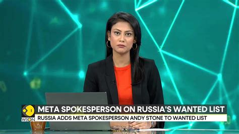 Russia adds Meta spokesperson Andy Stone to wanted list - World News