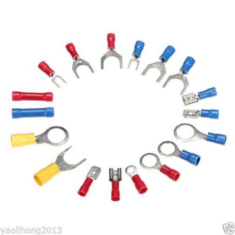 300Pcs Assorted Crimp Terminals Set Insulated Electrical Wiring