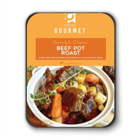 Grand Gourmet Homestyle Classics Beef Pot Roast 14 Oz Harris Teeter