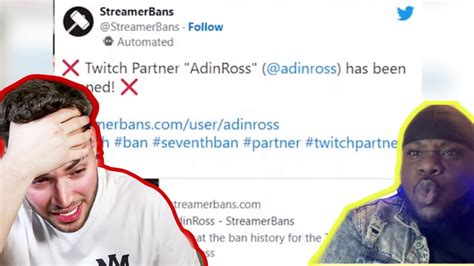 Adin Ross Banned Off Twitch And I Think I Know Why Youtube