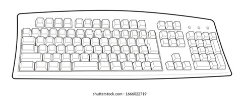 Keyboard Drawing Images, Stock Photos & Vectors | Shutterstock