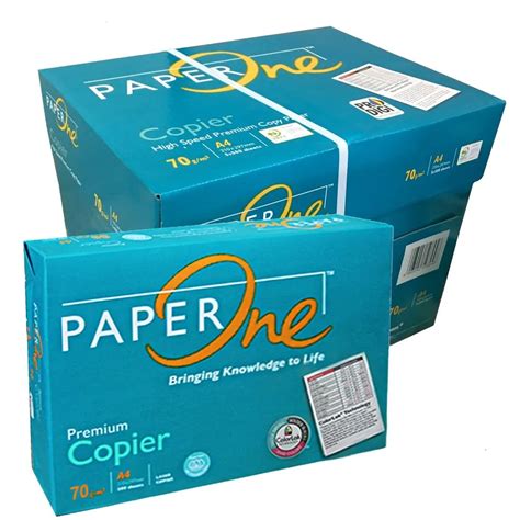 Carton De 05 Rames De Papier Paper One A4 80g Fourniture De Bureau