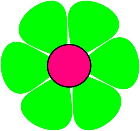 Green Flower Clip Art at Clker.com - vector clip art online, royalty ...