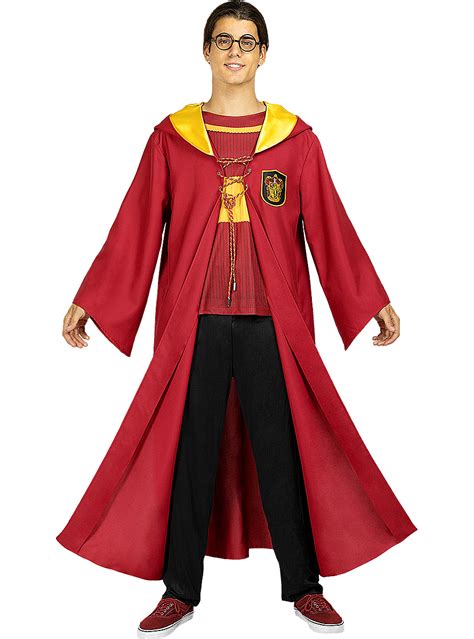 Disfraz De Quidditch Gryffindor Para Adulto Harry Potter Funidelia