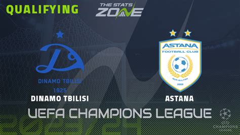 Dinamo Tbilisi Vs Astana First Qualifying Round Preview