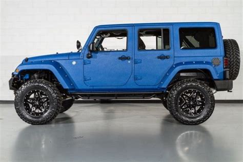 Black Jeep Wrangler Custom Wheels Tires