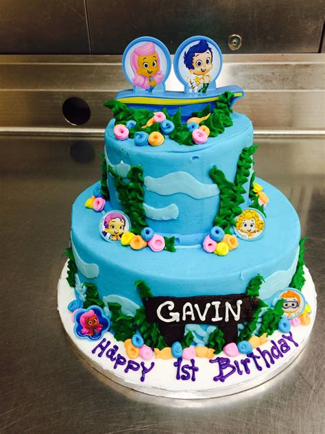 Bubble guppies cake | Cake, Bubble guppies cake, Desserts