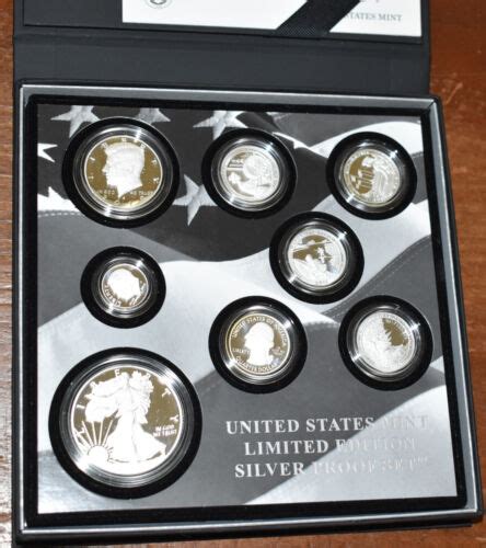 United States Mint Limited Edition Silver Proof Set U S Mint