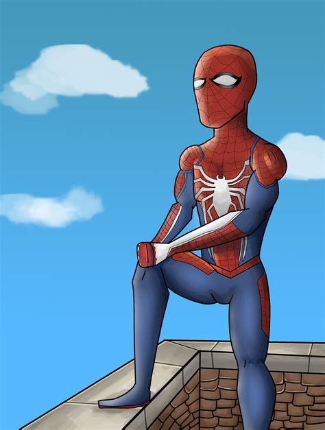 Spider-Man Ps4: Advanced Suit Fan-Art by CaptainThinker on Newgrounds