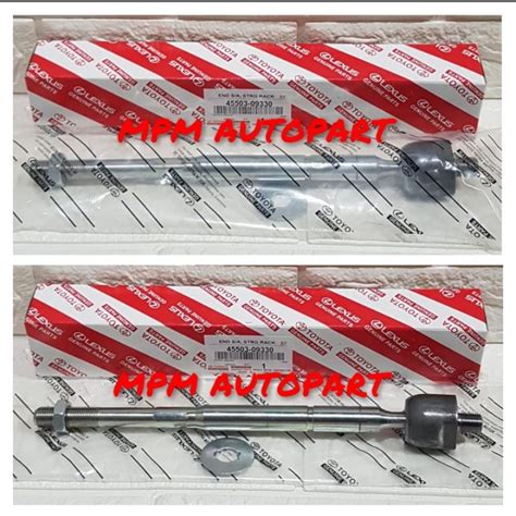 Jual Long Tie Rod Rack End Inova Innova Fortuner Hilux 45503 09330