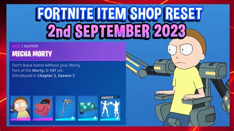 Rick And Morty Skins Are Back New Locker Fortnite Item Shop Reset