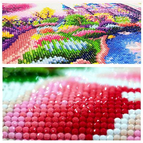 Diy 5d Diamond Painting By Number Kits Crystal Rhinestone Diamond