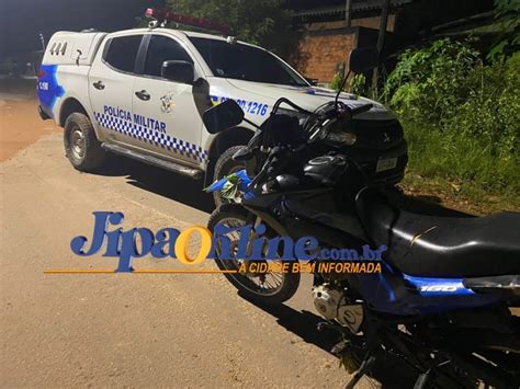 Moto furtada é localizada abandonada bairro JK JIPAONLINE BR