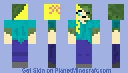 Zombie GIrl Minecraft Skin